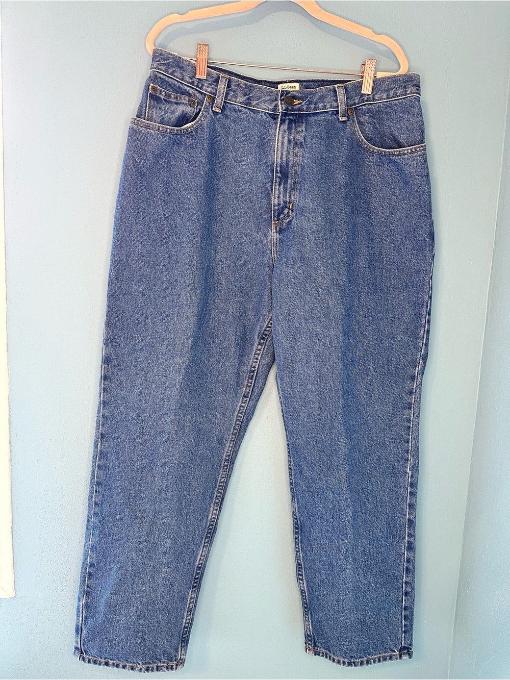 L.L. Bean High-Rise blue jeans
